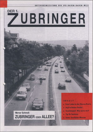 Der Zubringer, Zeitung des SPD OV West