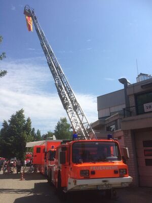 Feuerwache in der Schwarzwaldstraße am Tag der offenen Tür 2018