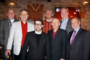 v.L. Armin Zeitvogel, Vors. Werner Henn, Babak Shemrani, Dietrich Dürr, Bela Jacko, Joachim Knöpfel, BM Michael Geggus