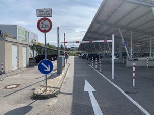 Pendlerabzockanlage am Ooser Bahnhof
