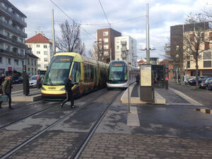 Die Tram in Straßburg - kostenlos für alle vom P&R-Platz mit der Tram ins Centrum der Europahauptstadt